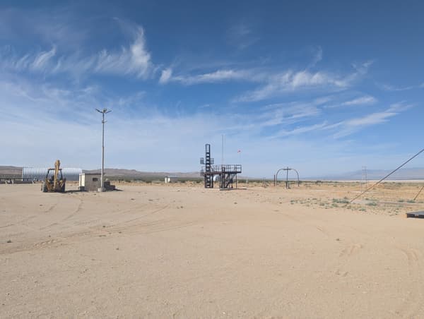 Rocket Launch — RRS Mojave Test Area