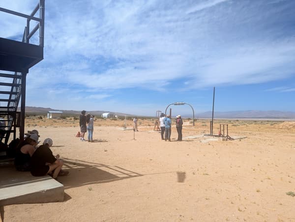 Rocket Launch — RRS Mojave Test Area