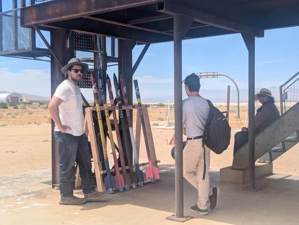 Rocket Launch — RRS Mojave Test Area