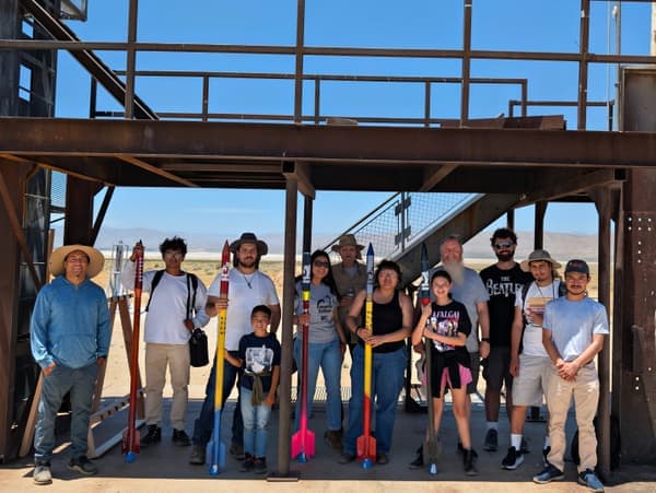 Rocket Launch — RRS Mojave Test Area