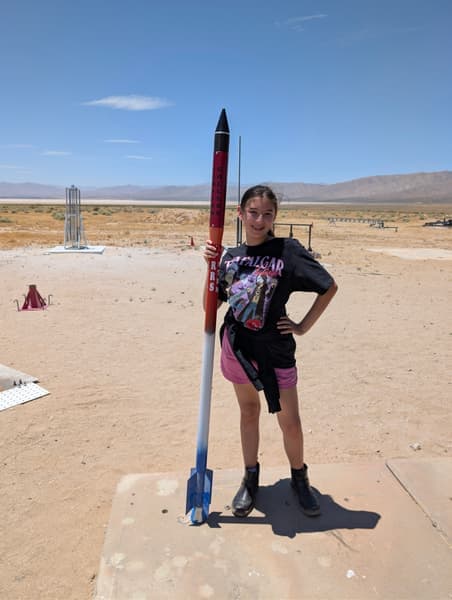 Rocket Launch — RRS Mojave Test Area