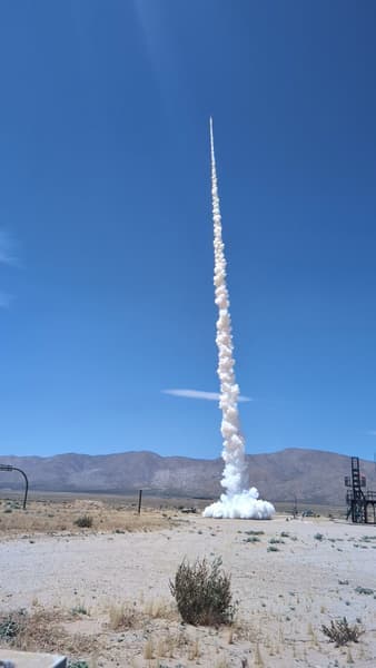 Rocket Launch — RRS Mojave Test Area